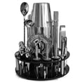 thumbnail image 1 of Yeacher 30pcs Bar Cocktail Set Boston Shaker Drink Making Kit Stainless Mixer Making Gift, 1 of 7