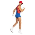 thumbnail image 2 of Men's Red Super Plumber Bro Costume, 2 of 2