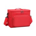 thumbnail image 3 of Insulated Reusable Lunch Bag Adult Large Lunch Box for Women and Men with Adjustable Shoulder Strap,Front Zipper Pocket and Dual Large Mesh Side Pockets, 3 of 6
