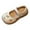 Beige, variant on GiLiling Girls Mary Jane Shoes, Girls Flats with Carrot Embroidered Design Hook-and-Loop Strap, Leather Flats with Non-Slip Rubber Sole for Casual and Dress Wear (Black, 10-10.5 Years)