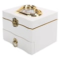 thumbnail image 3 of Caja de música, organizador de almacenamiento de joyas de música de bailarina giratoria clásica, regalo de boda diseñado con precisión, 3 of 8