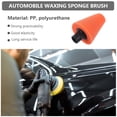 thumbnail image 3 of Shisuyan Simple Design Car Wheel Cleaning Sponge Orange 1Pack 4.3x2.8in, 3 of 8