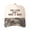 Beige camouflage, variant on YOU LOOK LIKE I NEED A BEER Letter Embroidered Color Block Trucker Hat Unisex Adjustable Cotton Breathable Fashion Cap for Travel Daily Wear