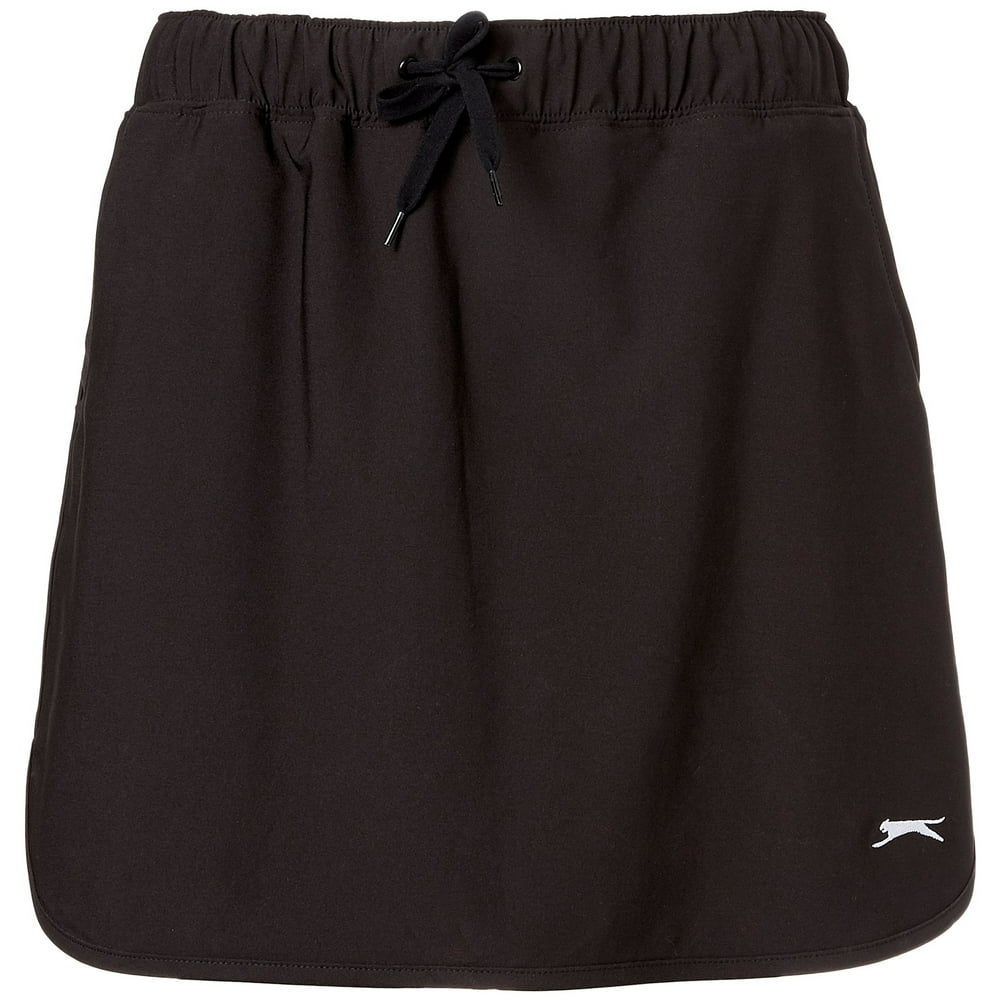 slazenger women's tech pull-on golf skort (black, xl) - Walmart.com - Walmart.com