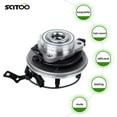 thumbnail image 2 of SCITOO 515078 New Front Wheel Bearing Hub fit 2007-2010 For Ford Explorer Sport Trac 2006-2010 For Ford Explorer 5 Lugs Axle Hub Assembly Kit W/ABS 2 Pack, 2 of 5