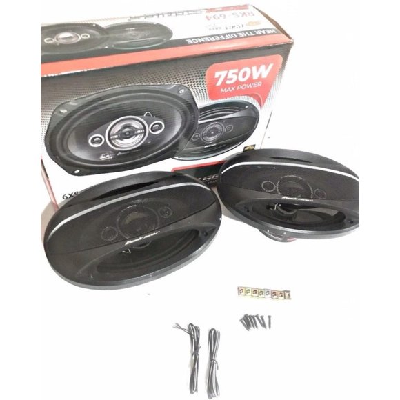 Bocinas Coaxiales Rock Series RKS-694 750 Watts 6x9 Pulgadas 4 Ohms 4 Vías Performance Series Rock Series RKS694
