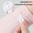 thumbnail image 5 of Fvsianol Full Finger Gloves Elastic Fabric Sunscreen Gloves 1 Pair Long Glove Unisex Sunblock Driving UV Protection Non slip Full Finger Arm Protective Outdoor, 5 of 8
