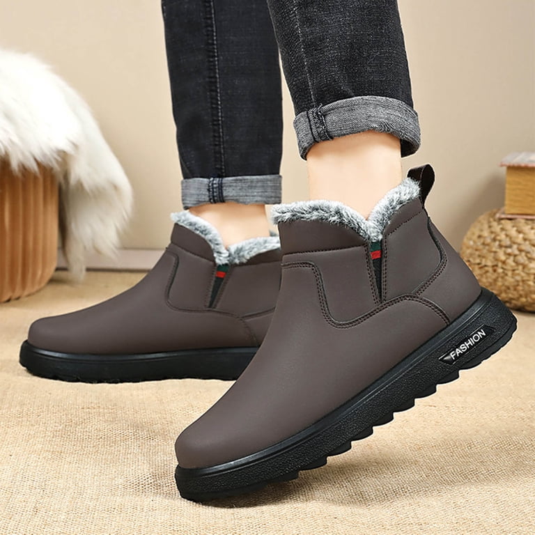 Leozcaa Winter Boots Men display picture 1