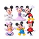 thumbnail image 1 of Disney-Micro juguete de decoración para tartas de cumpleaños para niños, Mickey, pato Donald, Minnie, figura de mantequilla, juguetes modelo para niñas zhangyuxiang unisex, 1 of 2