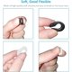 thumbnail image 4 of Paquete de 24 empuñaduras para gafas, soporte antideslizante para gafas, gancho para la oreja de silicona de primera calidad, evita que las gafas se resbalen por la nariz, ayuda simple y eficaz para niños, adultos, deportes, viajes, estudio y trabajo. brillar Electrónica, 4 of 5