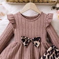 thumbnail image 5 of Wamejoo Girls Clothes Girls Outfits Ruffle Bowknot Sweatshirt Tops and Sweatpants 2 Piece Fall Winter Clothes Set, 5 of 9