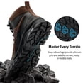 thumbnail image 6 of MeMoride Men's Hiking Boots Mid-Top Breathable Non-Slip Outdoor Trekking Shoes, 6 of 7