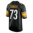 thumbnail image 3 of Men's Nike Isaac Seumalo  Black Pittsburgh Steelers  Game Jersey, 3 of 6