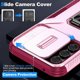 thumbnail image 3 of Funda para GANGXUN Samsung Galaxy A54 5G - Soporte metálico, Función magnética, Rosa, 3 of 4