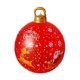 thumbnail image 1 of Santa Claus Ball Bola de Papá Noel de 60 cm Bola de muñeco de nieve grande Regalos versátiles para niños (C), 1 of 8