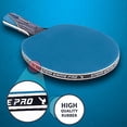 thumbnail image 3 of Ping Pong Paddle with Killer Spin + Case for Free - Professional Table Tennis Racket for Beginner and Advanced Players - Improve Your Ping Pong Skills with JT Ping Pong Paddle Set (Blue), 3 of 5