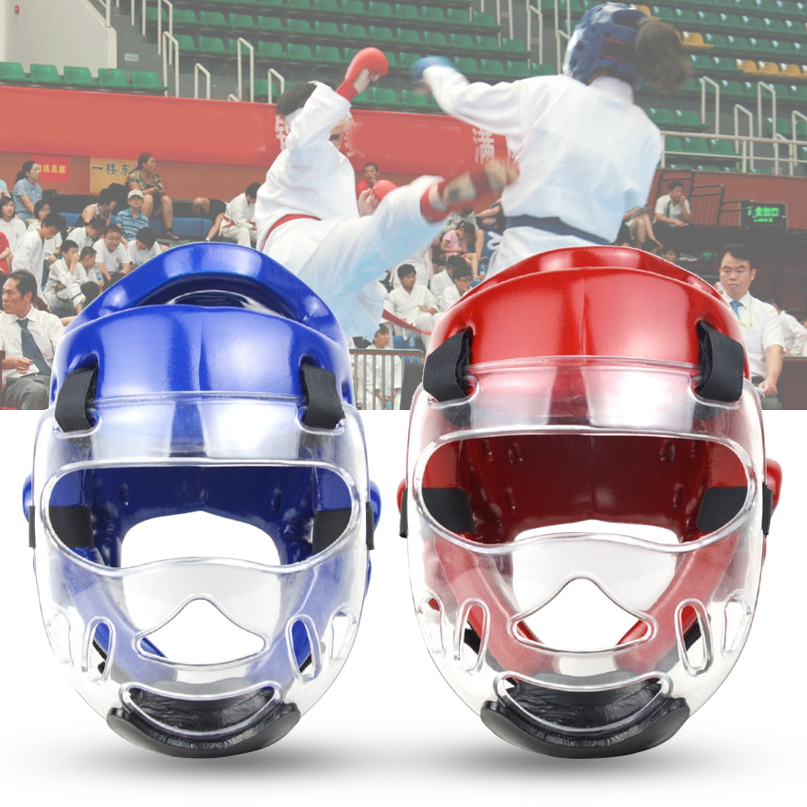 Star Home Taekwondo Helmet Breathable Shock Absorption Multi-purpose Head Guard Sparring Helmet for Sport