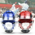 thumbnail image 3 of Taekwondo Helmet Breathable Shock Absorption Multi-purpose Head Guard Sparring Helmet for Sport, 3 of 8