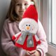 thumbnail image 2 of 40cm Soft Plush Cartoon Santa Claus 3d Doll Gift Cute Stuffed Stuffing Plushie, 2 of 5