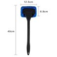 thumbnail image 2 of SHAR Car Window Windshield Cleaning Tool Microfiber Cloth Cloth Stick (Blue), 2 of 5