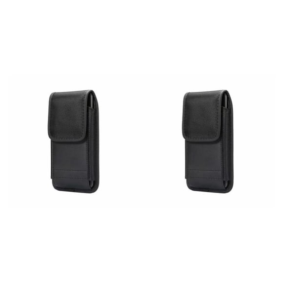 Bolso con cinturón Bearachild para teléfono negro 4.7-5.3 pulgadas 2piezas