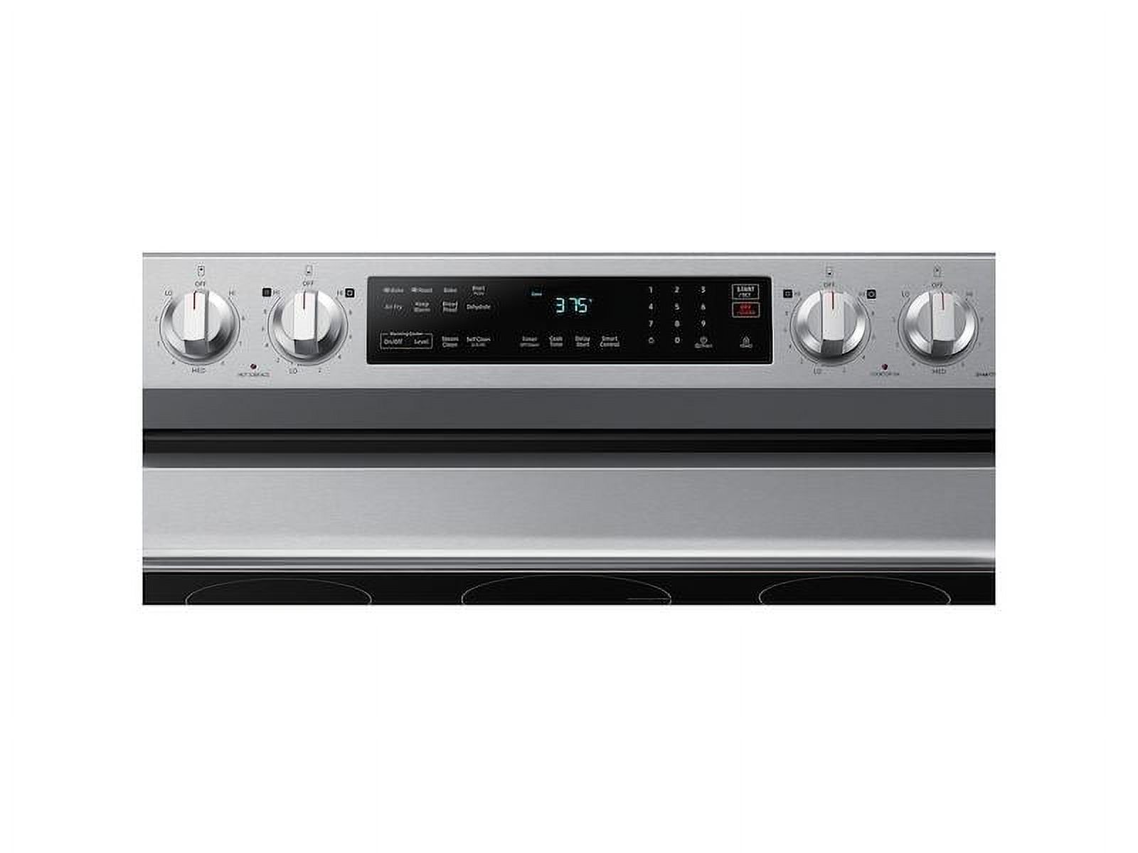 Samsung NE63A6511SS 6.3 Cu. ft. Stainless Smart Freestanding Electric Range - New