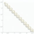thumbnail image 3 of Collier de Perles Rondes de Culture en Or Jaune 14K 6-7mm Blanc FW 20 Pouces, 3 of 3