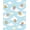 Blue, Pattern 3, variant on ODIKA 4'x6' Machine Washable Non-Slip Area Rug, Adventure Sky Journey With Adorable Creatures Flying Balloons High Traffic Rug, Blue, 682592