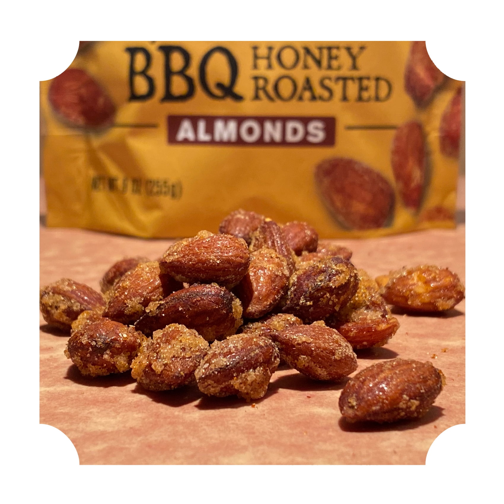 Interstate Bait 139187 BBQ Honey Roasted Almonds