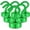 Green, variant on FINDMAG Magnetic Hooks 28LBS N52 Neodymium Magnet Hooks for Hanging, Super Strong Magnets with Hook for Classroom, Kitchen, School, Office, Garage (16 Pack)