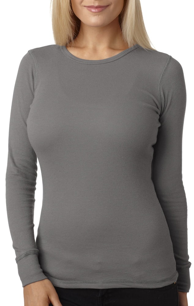 N8001 Next Level Ladies Soft Long-Sleeve Poly//Cotton Thermal