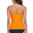 thumbnail image 2 of Ocean Blues Women's Twist Swimsuit Top Molded Cups Bathing Suits Swimsuit Tummy Control Tankini Top Only, 2 of 7