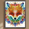 thumbnail image 1 of Diamante pintura 5D JShteea DIY parcial Mandala Fox decoración del hogar El nuevo, 1 of 9