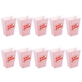 thumbnail image 3 of Shisuyan 10pcs Stripes Paper Popcorn Boxes Disposable Containers Tableware Baby Shower Birthday Party Supplies for Home Shop, 3 of 8
