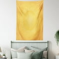 thumbnail image 3 of Yellow Tapestry, Moden Digital Image of the Sun with Sunshine in Cool Circular Pixels Artwork, Wall Hanging for Bedroom Living Room Dorm Decor, 40W X 60L Inches, Yellow and White, by Ambesonne, 3 of 5