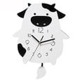 thumbnail image 1 of Reloj de pared TANGJMXG vaca lechera acrílico decoración de dibujos animados, 1 of 4