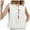 White, variant on Womens Summer Tops Camisole with Bra Women Satin Top Long Compression Shirt Slim Fit Athletic Tops Fitted Shirt 2x Tunic Tops for Women Fitted Top Bear Fancy Linen Tie Front Tank Ruffle Khaki M