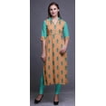 thumbnail image 2 of Bimba Tunique Droite en Rayonne pour Femmes Kurta Imprimée Tenue d'Été, 2 of 6