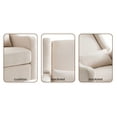 thumbnail image 6 of Karkanic Swivel Glider Recliner Chair with Footrest, Upholstered Comfort Design for Nursery or Bedroom, Beige, 6 of 10