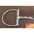 thumbnail image 5 of 5" Hilason Horse Stainless Steel Mouth Dee Bit W/ Red Copper Ring, 5 of 6