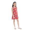 thumbnail image 2 of Barbie Girls Tank Printed Dropwaist Dress, Sizes 4-12, 2 of 10