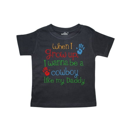 

Inktastic Cowboy like Daddy Gift Toddler Boy or Toddler Girl T-Shirt