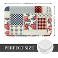 thumbnail image 2 of Pofeuu Patchwork In Country Style Print Flannel Doormats Rug16"x24"Rug Washable Doormats Indoor Outdoor Rugs for Layered Front Door Mats, Porch, Kitchen, Entryway, 2 of 7