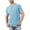2 Sky Blue, variant on Mens Shirts Summer Men's Round Neck Short Sleeve Casual Comfortable Skin Friendly T Shirt,Shirts for Men,Men's T-shirts(Color:Pink,Size:3XL)