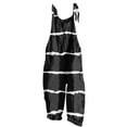 thumbnail image 2 of Fankiway Women Ladies Printed Summer Sleeveless Backless Loose Long Playsuits Rompers Jumpsuit, 2 of 5