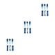 thumbnail image 3 of Speravity Terminal de crimpado de cable eléctrico Electricista Empalmes profesionales Conectores de cable Manual Reparación de pala extraíble Azul Type1 NO1 Speravity CBP437795, 3 of 6