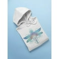 thumbnail image 3 of Dragonfly Sacred Geometry. Hoodie Women -Image by Shutterstock, Female 3X-Large, 3 of 4