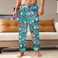 thumbnail image 2 of Hangyodon Mens Joggers Sweatpants 3D Print Pants Novelty Graphic Trousers Casual Athletic Sports Joggers with Pockets, 2 of 7