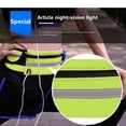 thumbnail image 2 of El cinturón de bolsillos para correr, trotar, andar en el gimnasio, hacer senderismo al aire libre, actividades de esquí, el bolso es adecuado para pequeñas necesidades personales, 2 of 5
