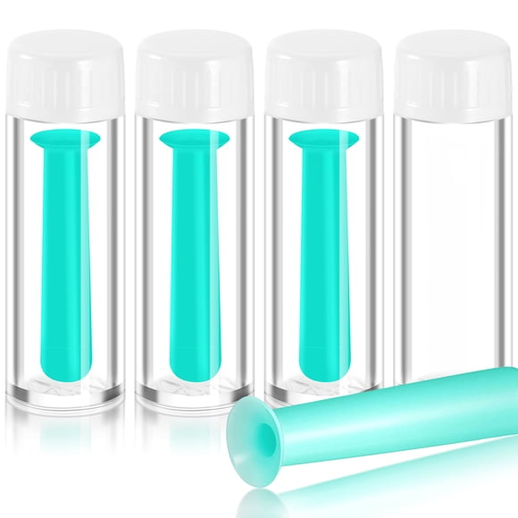 Minnieouse Práctico insertador de lentes de contacto, ventosas de silicona, herramienta removedora de viaje, accesorios impermeables para gafas, cubierta Cuidado de ojos Minnieouse BFH000769-00